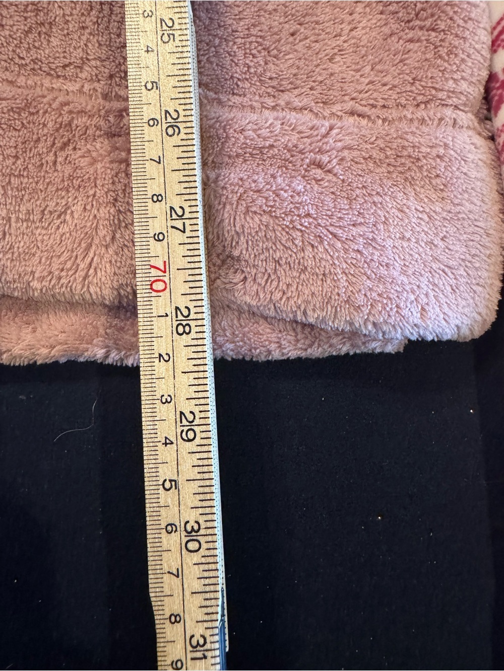 32 Degrees 3 Piece Fleece Tops & Patterned Leggings, Pink Maroon & Cream Small - Picture 3 of 16